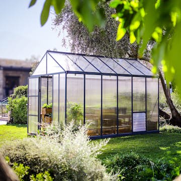Växthus Canopia by Palram Glory 9,2 m² Mörkgrå