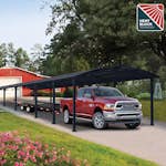 Dubbel Carport Canopia by Palram Arcadia I Metall 3,6x13 m