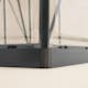 Växthus Canopia by Palram Harmony Aluminiumram med UV-Skyddad Polykarbonat & Ventilationsfönster, 2,3 m²