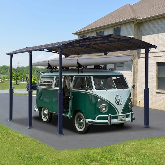 Carport Canopia by Palram Alpine I Metall För Husbil 3,6x6,5 m