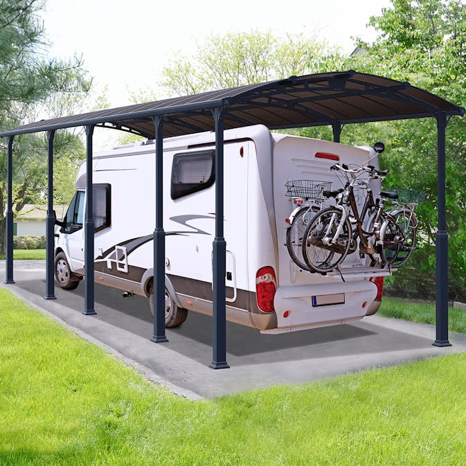 Carport Canopia by Palram Alpine I Metall För Husbil 3,6x11 m