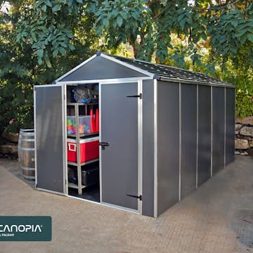 Redskapsbod Canopia by Palram Rubicon 7 m² Förråd Grå