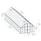 Växthus Canopia by Palram Balance 28,7 m² Silver