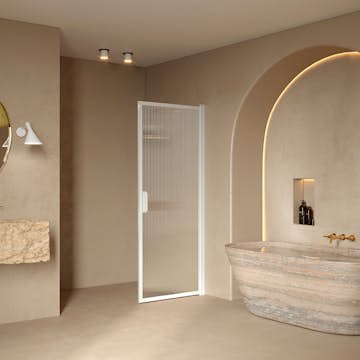 Duschdörr Hietakari Bläk 732 New York Vändbar