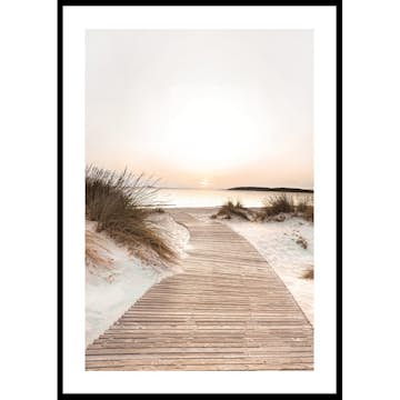 Poster Gallerix Sunset Dune Pathway