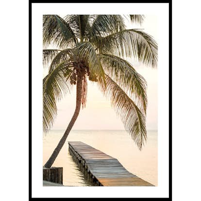 Poster Gallerix Tropical Serenity Sunset
