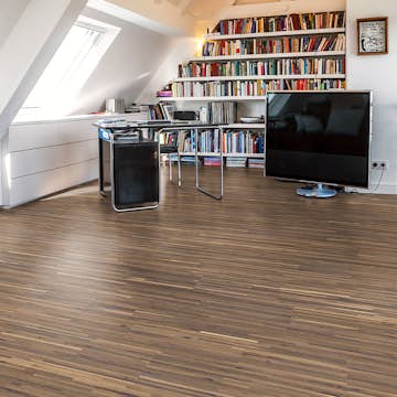 Trägolv Berg & Berg Ek XS Rökt Borstad Vitolja