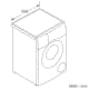 Tvätt/Torkmaskin Siemens WN54C2A0DN iQ700 10.5/6 kg