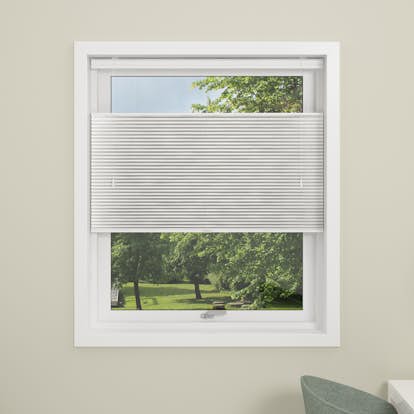 Plisségardin Debel Touch Split Ljusavskärmande