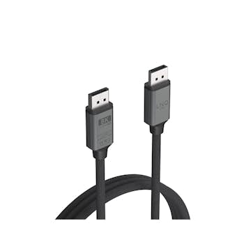 Adapter/Kontakt Linq Display Port 8K/60Hz Kabel 2m Svart