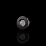 Downlight Designlight Q-20 1,2W3000K Snabbk Sv