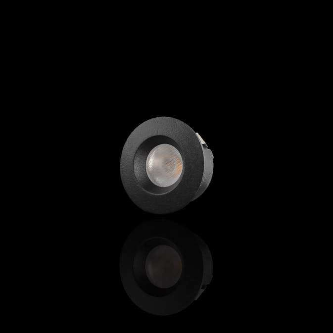 Downlight Designlight Q-20 1,2W3000K Snabbk Sv