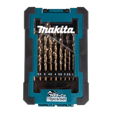 Metallborrset Makita D-67561 1-10 mm