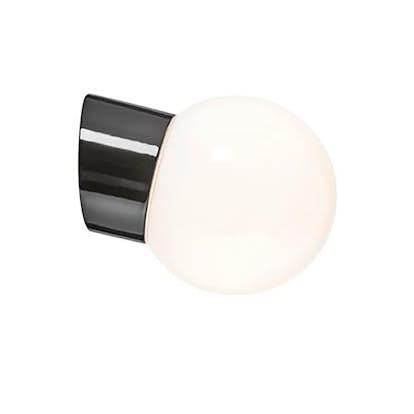 Vägglampa Ifö Electric Classic Glob Blank Sned IP54