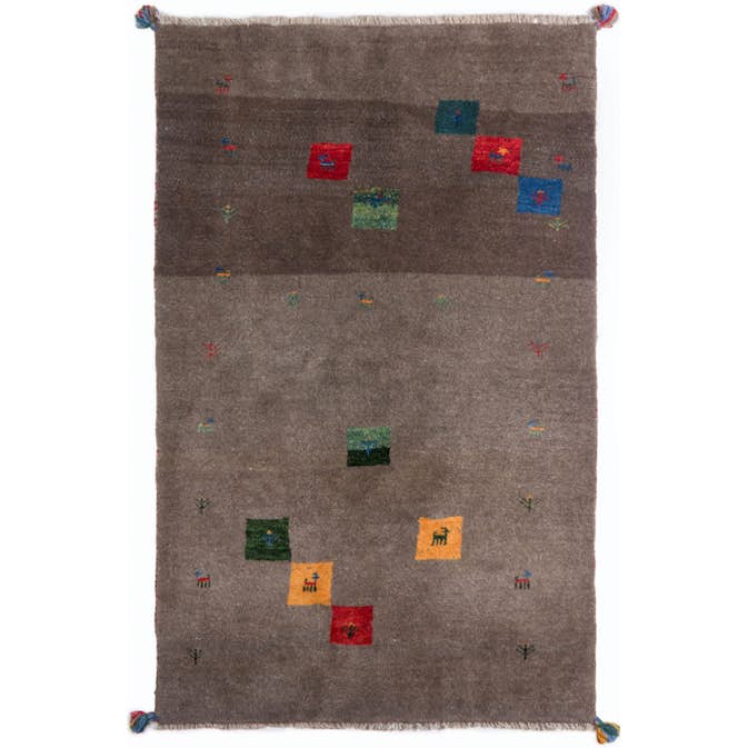 Persisk Matta D-sign Gabbeh Shiraz 750534