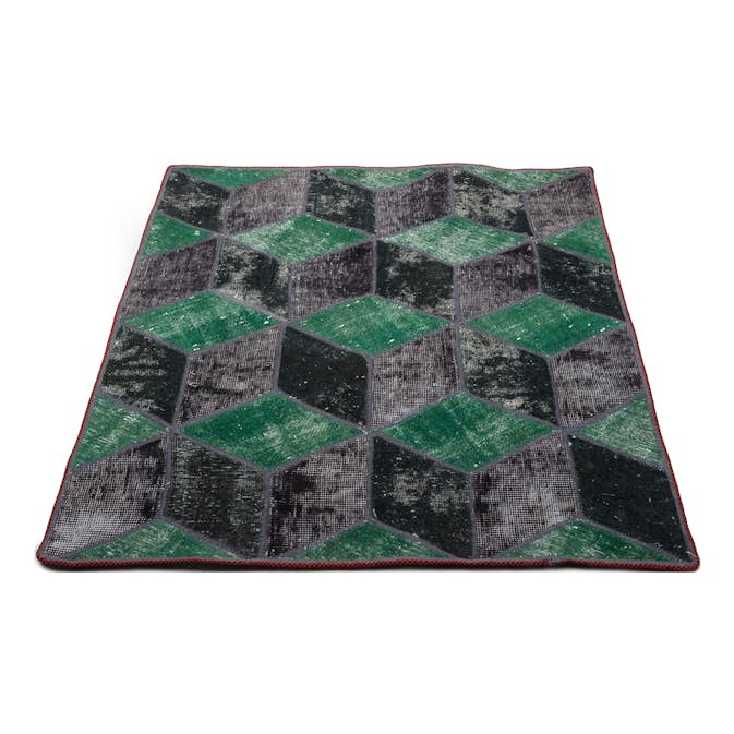 Persisk Patchworkmatta D-sign Handknuten 750650