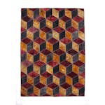 Persisk Patchworkmatta D-sign Handknuten 750755