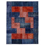 Persisk Patchworkmatta D-sign Handknuten 750772