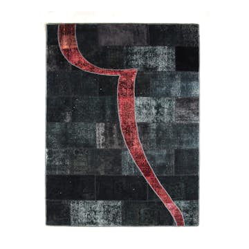 Persisk Patchworkmatta D-sign Handknuten 750777