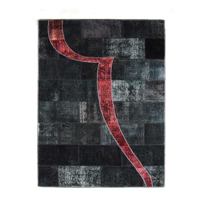 Persisk Patchworkmatta D-sign Handknuten 750777