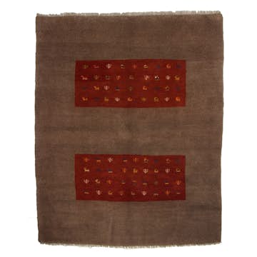 Persisk Matta D-sign Gabbeh Shiraz 750832