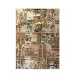 Persisk Patchworkmatta D-sign Handknuten 750872