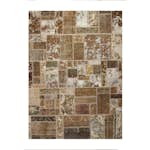 Persisk Patchworkmatta D-sign Handknuten 750878