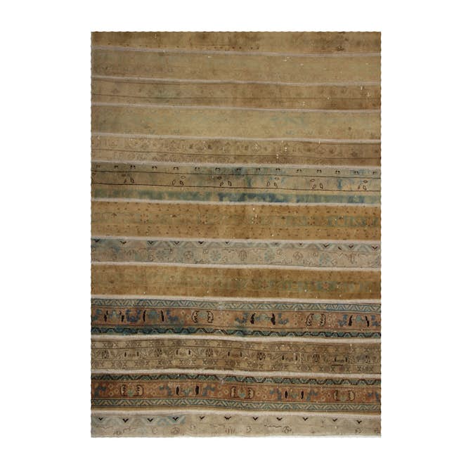 Persisk Patchworkmatta D-sign Handknuten 750898