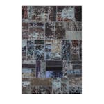 Persisk Patchworkmatta D-sign Handknuten 750913