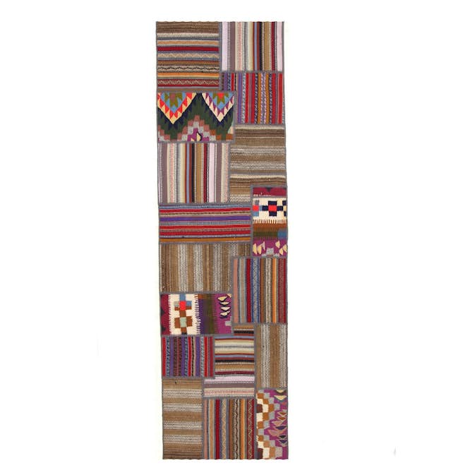Persisk Patchworkmatta Arkiio 750947 Shiraz/Azerbajdzjan 72x254