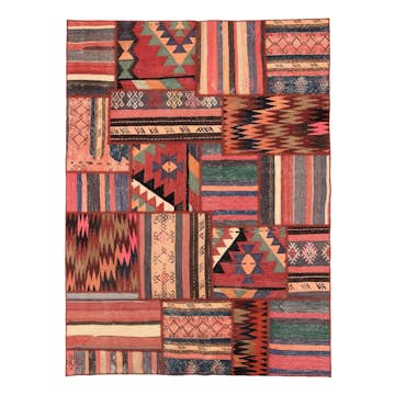 Persisk Patchworkmatta Arkiio Shiraz/Azerbajdzjan 150x203