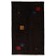 Persisk Matta Arkiio Gabbeh Shiraz Ull Mörkbrun 115x185