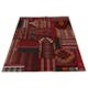 Persisk Patchworkmatta Arkiio Kelim Shiraz/Azerbajdzjan Flerfärgad 157x204