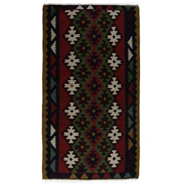 Persisk Matta Arkiio Beluch Creme/Röd 86x174