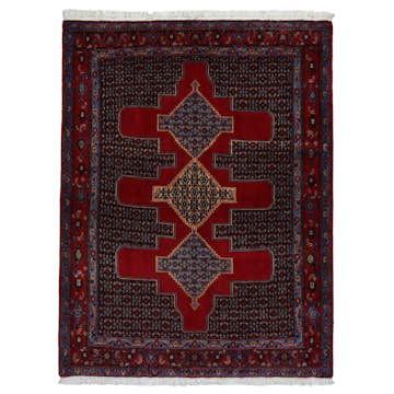 Persisk Matta Arkiio Senneh Exklusiv Dubbelvävd 123x167