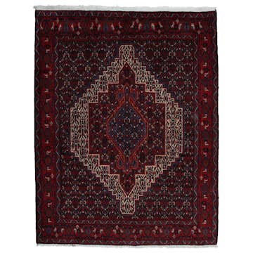 Handvävd Matta Arkiio Persisk Enkelvävd Senneh 124x156