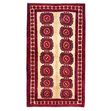 Persisk Matta Arkiio Beluch 104x186