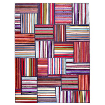 Persisk Patchworkmatta Arkiio Flerfärgad 153x207