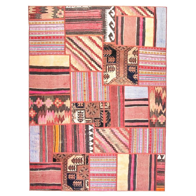 Persisk Patchworkmatta Arkiio Flerfärgad 168x228
