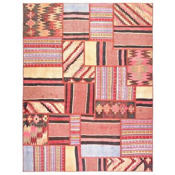 Persisk Patchworkmatta Arkiio Flerfärgad 157x207