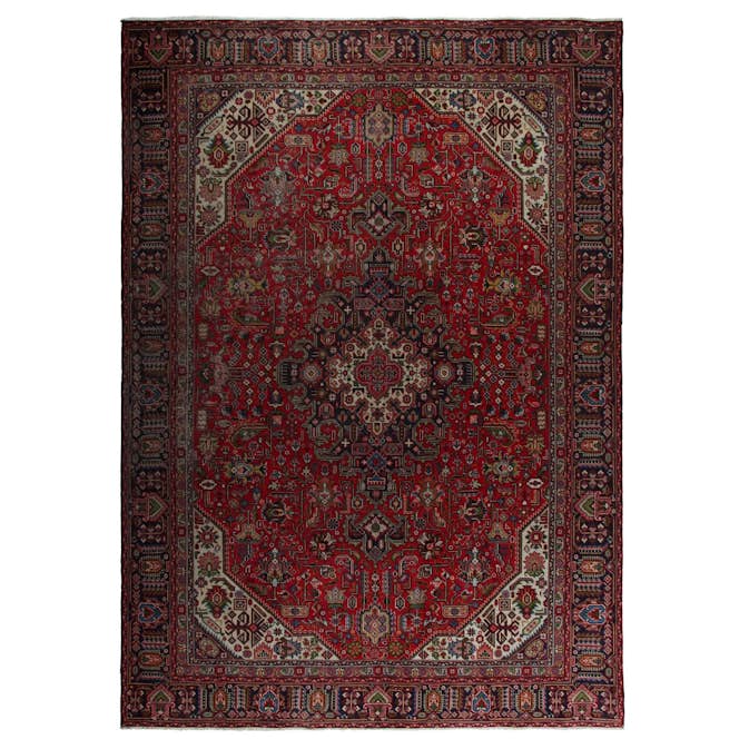 Persisk Matta Arkiio Tabriz Vintage Ull Original 222x324