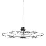 Taklampa Halo Design Radio Mörkgrå E27 Ø44 cm