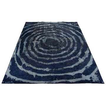 Persisk Matta Arkiio Blå/Mörkblå Vintage 257x348