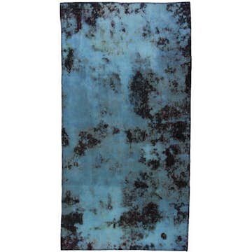 Persisk Matta Arkiio Blå/Mörkblå Vintage 102x200