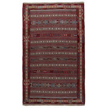 Persisk Matta Arkiio Varni Ardebil Kelim 120x195