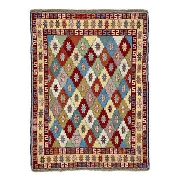 Persisk Matta Arkiio Varni Ardebil Kelim 106x143