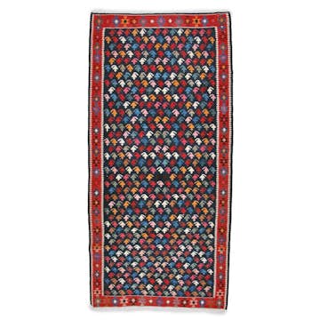 Persisk Matta Arkiio Bidjar Kelim 132x276