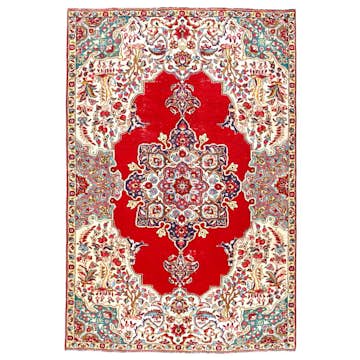 Persisk Matta Arkiio Tabriz Vintage Original 160x244