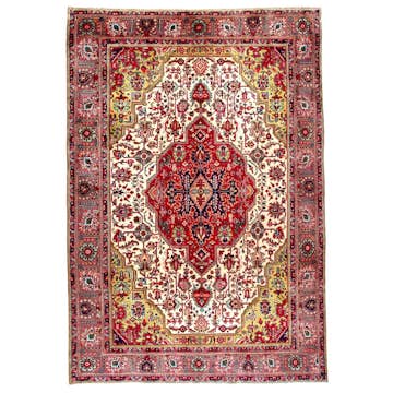 Persisk Matta Arkiio Tabriz Patina 199x288