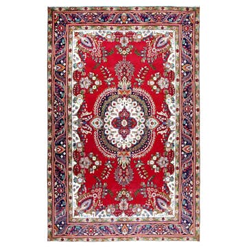 Persisk Matta Arkiio Tabriz Patina 190x303